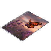 Carnet Lavande Monarch (Côté gauche)