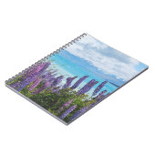 Carnet lavande sur le lac (Côté gauche)