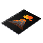 Carnet Lave du volcan (Côté gauche)