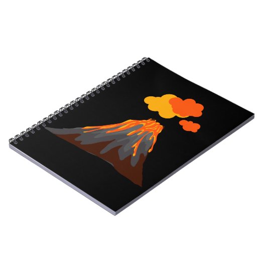 Carnet Lave du volcan (Côté gauche)