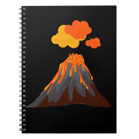 Carnet Lave du volcan (Devant)