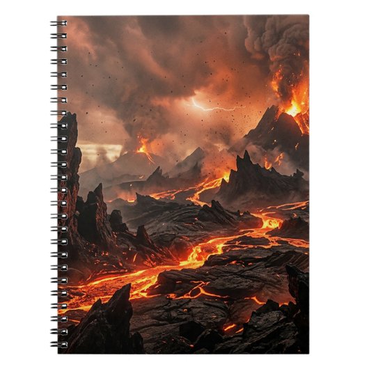 Carnet Lave volcanique (Devant)