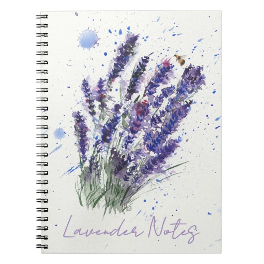 Carnet Lavender Breeze (Devant)