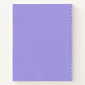 Carnet Lavender Cupcake Bonne Chose Baking Recette (Dos)