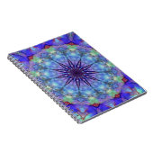 Carnet Lavender Starburst Mandala (Côté Droit)
