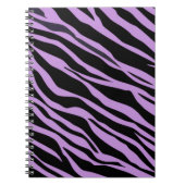 Carnet Lavender Zebra strié (Devant)