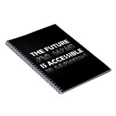 Carnet L'avenir est accessible ASL Sign Language (Côté Droit)