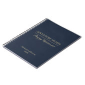 Carnet L'aventure Attend Nom de la Retraite Année (Côté gauche)