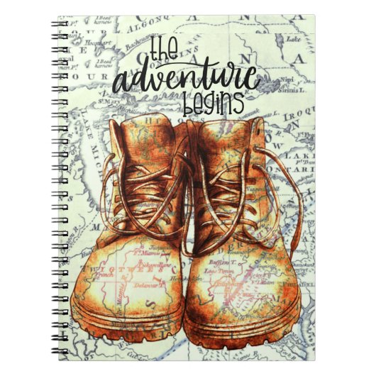 Carnet L'aventure commence (Devant)