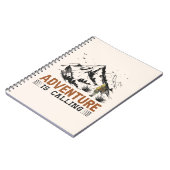 Carnet L'aventure est en train d'appeler (Côté gauche)