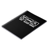 Carnet L'avocat Mange Sleep Juge (Côté gauche)