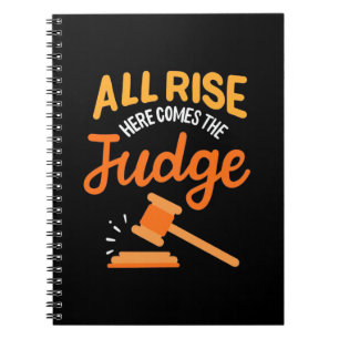 Carnet L'Avocat Monte Ici Le Juge