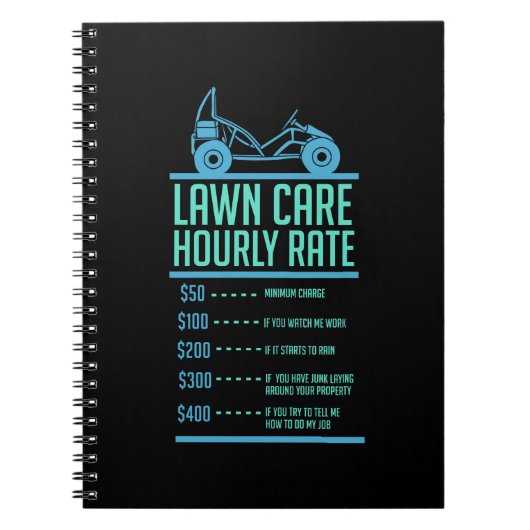 Carnet Lawn Mowing -  Lawn Care Hourly Rate (Devant)