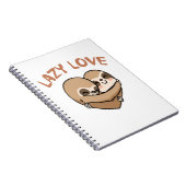 Carnet Lazy Love (Côté Droit)