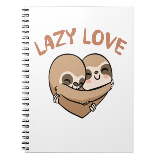 Carnet Lazy Love (Devant)