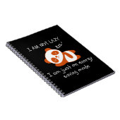 Carnet Lazy Panda Funny (Côté Droit)