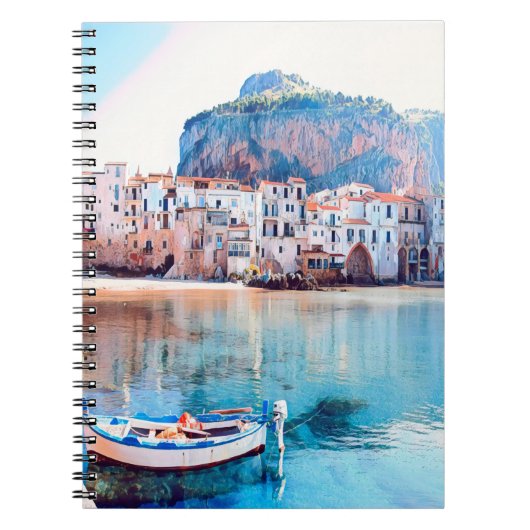 Carnet ldp CEFALÙ - Sicile - plage - panorama (Devant)