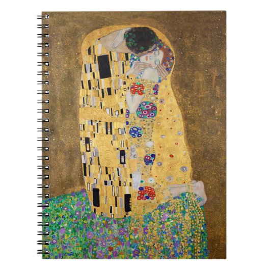Carnet Le baiser de Gustav Klimt (Devant)