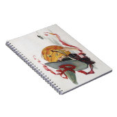 Carnet Le Baiser de la Sorcière : une Citrouille de Hallo (Côté Droit)