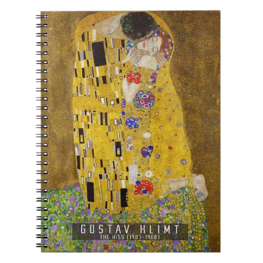 Carnet Le baiser - Gustav Klimt (Devant)