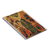 Carnet Le baptême de Jésus-Christ icône byzantine (Côté Droit)