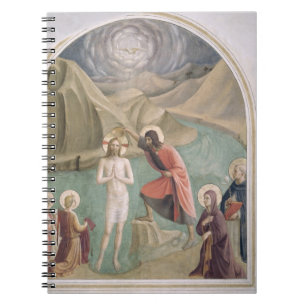 Carnet Le baptême du Christ, c.1438-45 (fresque)