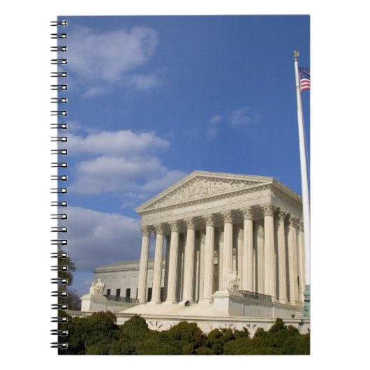 Carnet Le bâtiment de la Cour suprême des États-Unis à (Devant)