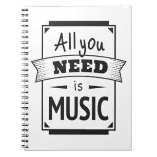 Carnet Le besoin est la musique, Chanteur, Chanter, Chans