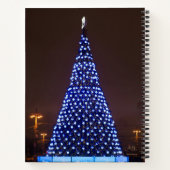 Carnet Le bleu allume l'arbre de Noël (Dos)