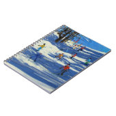 Carnet Le bleu ombrage Morzine (Côté gauche)