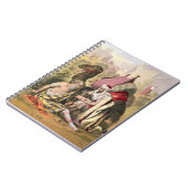 Carnet Le bon Samaritain, d'une bible imprimée par (Côté gauche)
