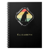 Carnet Le bonheur a des pattes design (Devant)