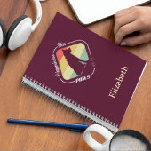 Carnet Le bonheur a des pattes design