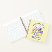 Carnet Le bonheur, c'est les rituels du matin (Intérieur)