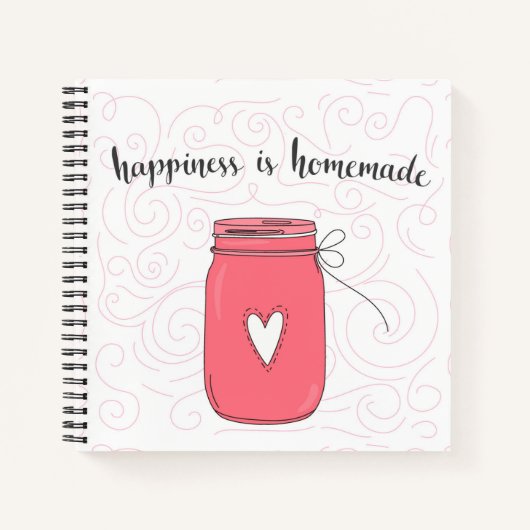 Carnet Le Bonheur Est Fait Maison (Devant)