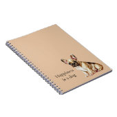 Carnet Le bonheur est un chien (Côté Droit)