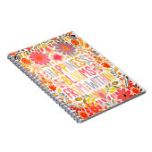 Carnet Le bonheur fleurit de l'intérieur (Côté Droit)