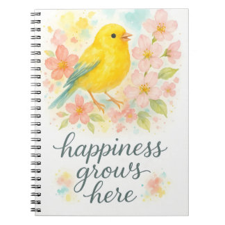 Carnet Le bonheur grandit ici