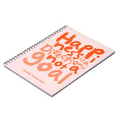 Carnet Le bonheur personnalisé est une direction (Côté gauche)