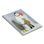 Carnet Le bonhomme de neige (Côté Droit)