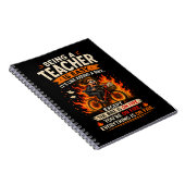 Carnet Le cadeau le plus drôle pour un enseignant ! 🍎🔥 (Côté Droit)