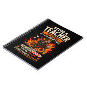 Carnet Le cadeau le plus drôle pour un enseignant ! 🍎🔥 (Côté gauche)
