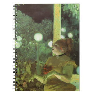 Carnet Le Café Concert d'Edgar Degas, Art Vintage