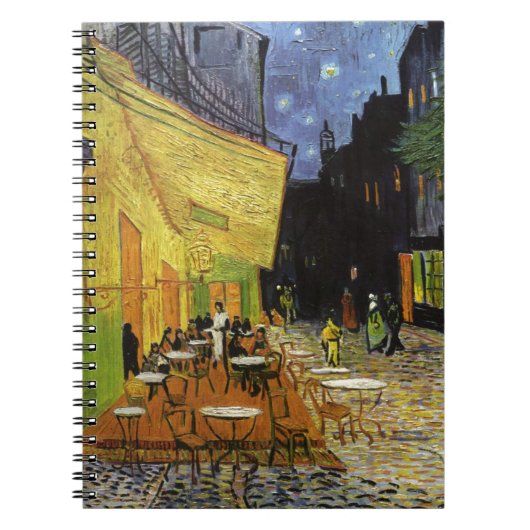 Carnet Le Café de nuit de Van Gogh (Devant)