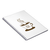 Carnet Le Café Est Ma Langue D'Amour (Côté Droit)