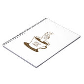 Carnet Le Café Est Ma Langue D'Amour (Côté gauche)