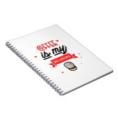 Carnet Le Café Est Ma Langue D'Amour (Côté Droit)