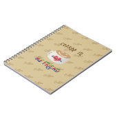 Carnet Le café est mon ami (Côté gauche)