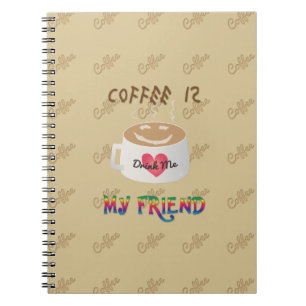 Carnet Le café est mon ami