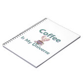Carnet Le café est mon univers (Côté gauche)